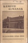  - Kamper Almanak 31 October 1938 - 31 October 1939