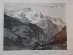 antique print (prent) - De Jungfrau.