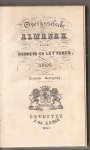  - Overijsselsche Almanak voor oudheid en letteren 1844. Negende  Jaargang.