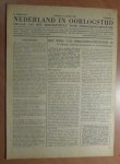 Rijksinstituut voor Oorlogsdocumentatie - Nederland in Oorlogstijd. Orgaan van het Rijksinstituut voor Oorlogsdocumentatie. 1e jaargang nr 2. Vrijdag 26 april 1946