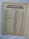 Amsco Music - Everybody's favorite series No. 23  Neapolitan songs