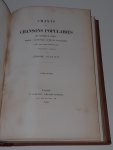Bujeaud, Jérome - Chants et Chansons populaires des provinces de l'ouest: Poitou, Saintonge, Aunis et Angoumois (2 DELEN in 1 band)
