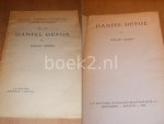 Dobree, Bonamy - Daniel Defoe. [Allard Pierson Stichting no. 20]