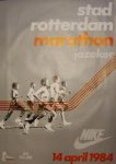 HEKKER, MARIANNE (ONTWERP). - Stad Rotterdam Marathon 14 april 1984.