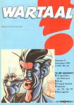 Diverse tekenaars / auteurs - Wartaal nummer 04, december 1992, verenigingsblad van het Stripschap, geniete softcover, gave staat
