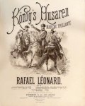 Léonard, Rafael: - Königs-Husaren. Marche brillante pour Piano, Ausgabe f. Piano Es