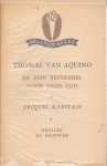 Jacques Maritain - Thomas van Aquino en zijn betekenis voor onze tijd
