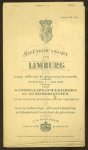 J.A. Sleeswijk (Bussum) - Sleeswijk's kaart van Limburg : naar officieële gegevens bewerkt voor wandelaars, wielrijders en automobilisten, voor school, kantoor en huiskamer : met nauwkeurige afstandsbepalingen in kilometers tusschen de plaatsen.