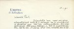 DRS. P (=H.H. Polzer) - Zes handgeschreven brieven (1) en correspondentiekaarten (5) aan Paul Sars.