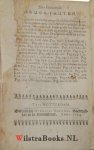 Ridderus, Franciscus - Historisch A, B, C. Tot een besige Ledigheydt. Vervaetende vijf honderd Voorwerpselen, Yder met drie Historien uyt Heylige, Kerckelijcke, en Wereldtsche Autheuren, soo Oude als Nieuwe, ende haer Gebruyck.