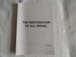 Joyce Benatti - the restoration of all israel