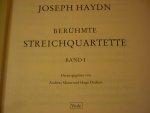 Haydn; Franz Joseph (1732-1809) - Haydn String Quartets 1 - 14 (30 berühmte Streichquartette, Volume 1); Herausgegeben von A. Moser und H. Dechert