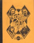Crosby, Stills, Nash & Young - Crosby, Stills, Nash & Young Songbook, 75 pag. gestencilde softcover, contents lyrics from 19 lp's, zeer goede staat
