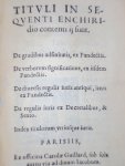 Justinianus - Institutionum, sive elementorum, libri quatuor