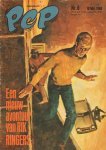 Diverse  tekenaars - PEP 1968 nr. 06, stripweekblad, 10 februari 1968 met o.a. DIVERSE STRIPS (BLUEBERRY/TOENGA//RIK RINGERS/MICK TANGY/LUCKY LUKE/ASTERIX )RIK RINGERS(COVER)/ARENDSOOG STRIP (P. NOWEE & KHING)/MANCHESTER UNITED (1,5 p.)/ROLLING STONES (2 p.)