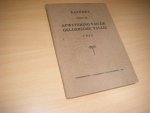  - Rapport inzake de afwatering van de GelderscheVallei 1933 [met overzichtskaarten Valleikanaal en Rijn-Eemkanaal]