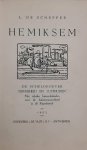 DE SCHEPPER L. - Hemiksem. De Scheldeoever, nijverheid en lusthuizen. Met talrijke bijzonderheden over de baksteennijverheid in de Rupelstreek.