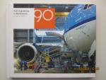Meijer, Marc  &  Josta Rutten - KLM  Engineering & Maintenance : 90 years in frames.  Fotoboek met begeleidende tekst in het Nederlands & Engels)