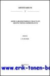 L.M. De Rijk (ed.); - Some Earlier Parisian Tracts on Distinctiones sophismatum. I Tractatus vaticanus de multiplicitatibus circa orationes accidentibus, II Tractatus florianus de solutionibus sophismatum, III Tractatus vaticanus de communibus distinctionibus,