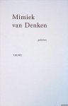 Buwe, Tjeerd - Mimiek van denken: gedichten *GESIGNEERD*