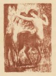 GUÉRIN, Maurice de - Le centaure./ La Bacchante. Deux poèmes en prose. Illustrés de seize lithographies originales de Raphaël Drouart.