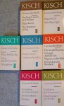 Kisch, Egon Erwin - Gesammelte Werke in Einselausgaben. 7 (von 10 Bänden). Herausgegeben von Bodo Uhse und Kisela Kisch: Band 2 bis 8; Bd. 2: Aus Prager Gassen und Nächten; Prager Kinder; Die Abenteuer in Prag. Bd.3: Prager Pitaval; Späte Reportagen. Bd. 4: Zaren...