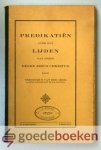 Groe, Th. van der - Predikatiën over het lijden --- Predikatiën over het lijden van onzen Heere Jezus Christus