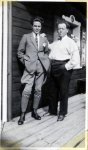 Mengelberg, Willem: - Originalfotografie, zusammen mit dem Dirigenten L.M.G. Arntzenius