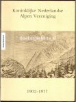 Saltet, J. F. - Koninklijke Nederlandse Alpen Vereniging 1902 - 1977