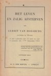 NN - NN-Het leven en zalig afsterven van Gerrit van Doesburg
