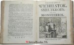 Hooghe, Romeyn de - Esopus in Europa.       -            Gedrukt na de Romeinsche Copy, en worden verkost t' Amsterdam, by Sebastiaan Petzold , op het Rokkin, in de drie Kroonen, 1701.