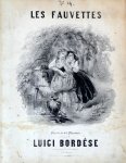Bordèse, Luigi: - Les fauvettes. Paroles de Ed. Plouvier (Le monde musical. No. 33, 12e annee)