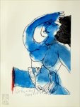 CORNEILLE - Corneille - Salomé [5] Originele serigrafie, gesigneerd en gedateerd in potlood