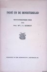 Eigeman, J.A. - Indië en de Ministerraad: een staatsrechtelijke studie