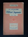 Labré, Paul - Le Loyalisme et l’Effort Japonais, brochure