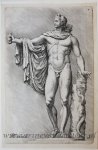 Bisschop, Jan de (1628-1671) after Doncker, Peter (1635-1668) - [Original etching/ets] Belvedere Apollo ['Signorum Veterum Icones', 1669].