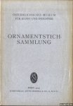 Ritter, Franz - Illustrierter Katalog der Ornamentstichsammlung des Österreichischen Museums für Kunst und Industrie. Erwerbungen seit 1889.