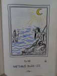 Hejjas, J.A.A. (Reverend). - Biblische Illustrationen. Manuscript , 6 Volumes: I. Thora, II.  Josua - Maleachi, III. Das Evangelium nach Mattäus, IV. Das Evangelum nach Markus. V. Das Evangelium nach Lukas. VI. Das Evangelium nach Johannes.