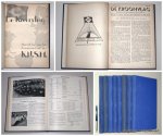 KNSM. - De Kroonvlag. Maandblad voor het personeel van de K.N.S.M. N.V. 1e jaargang No. 1 t/m 8e jaargang No. 8, Mei 1946 t/m December 1953. Redactie C.J.W. Bosman.