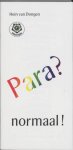 H. van Dongen - Para?normaal! / Ankertjes / 201