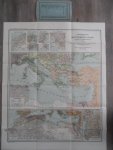 Flemming, Carl - Flemmings Generalkarten - nr. 49 Mittelmeerländer - 2 Haupt- und 7 Nebenkarten - 1. Auflage Flemming, Carl - Flemmings Generalkarten - nr. 49 Mittelmeerländer - 2 Haupt- und 7 Nebenkarten - 1. Auflage