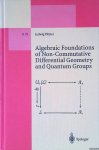 Pittner, Ludwig - Algebraic Foundations of Non-Commutative Differential Geometry and Quantum Groups
