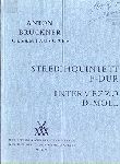 Bruckner, Anton - Streichquintett F-dur  - Intermezzo D-moll (partituur)