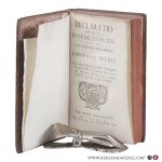 Benedictus XIV (Prospero Lambertini). - Declaratio super Matrimoniis Hollandiae et Foederati Belgii et Acta in Sacra Congregatione Eminentissimorum DD. Cardinalium Sacri Concilli Tridentini Interpretum, coram SS.D.N. 13. Maii 1741. exhibita. Benedictus XIV (Prospero Lambertini). - Declaratio super Matrimoniis Hollandiae et Foederati Belgii et Acta in Sacra Congregatione Eminentissimorum DD. Cardinalium Sacri Concilli Tridentini Interpretum, coram SS.D.N. 13. Maii 1741. exhibita.