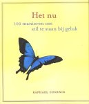 Cushnir , Ralph . [ ISBN 9789045307541 ] 4218 - Het Nu . ( 100 Manieren om stil te staan . )Af en toe beleven we een volmaakt gelukkig moment. Vaak worden dagelijkse bezigheden echter overschaduwd door zorgen of stress en lukt het niet om in het hier en nu te leven. Dit inspirerende boek helpt   -