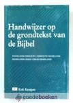 Ridderbos en dr. W. van der Meer, Prof. dr. H.N. - Handwijzer op de grondtekst van den Bijbel --- Nieuwe Testament Nederlands-Grieks, Grieks-Nederlands