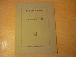 Arrieu; Claude (1903–1990) - Trio en Ut; pour Hautbois, Clarinette & Basson