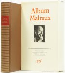 MALRAUX, A. - Album Malraux. Iconographie choisie et commentéé par Jean Lescure.