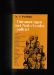 Puchinger - Ontmoetingen met nederlandse politici