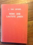 L. van Deyssel - Werk der laatste jaren